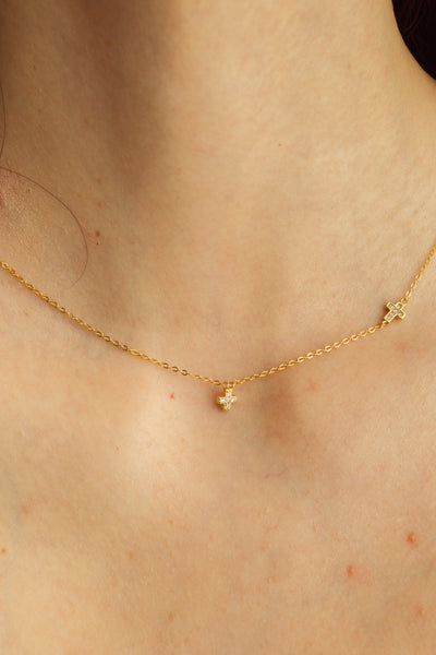 Faith Gold Necklace