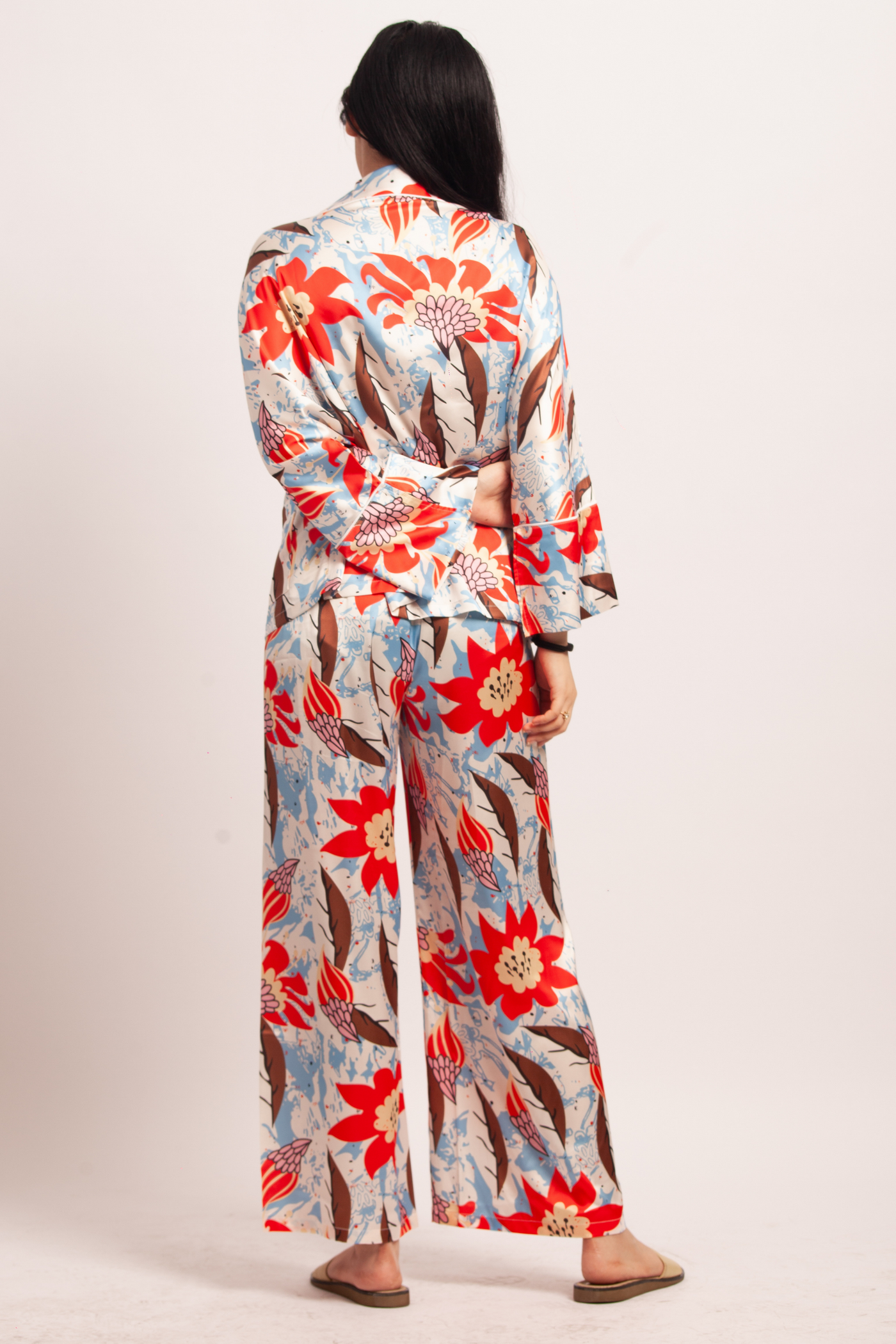 June Collection | Fire Flower Pajama Set