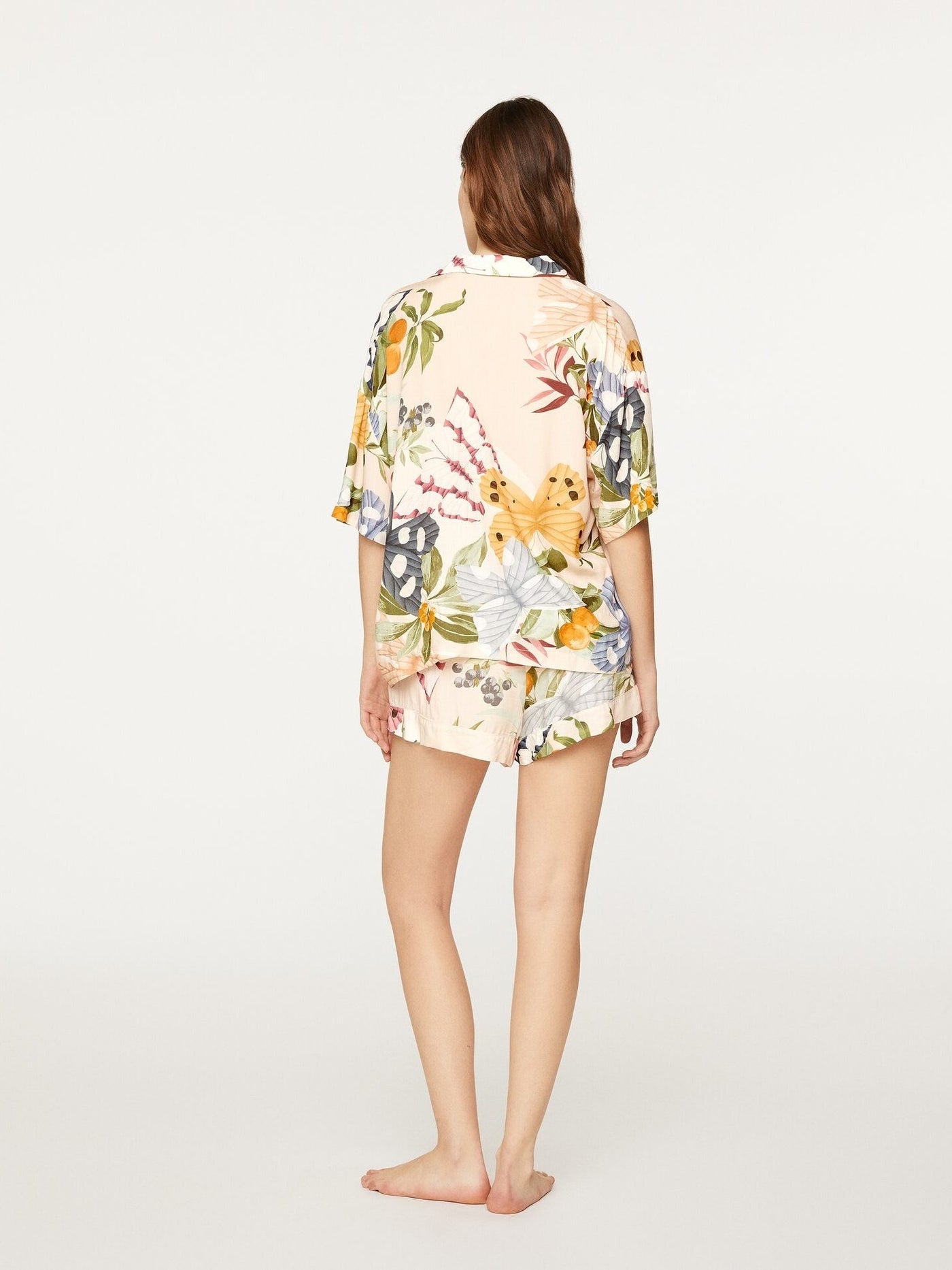 June Collection | Spring Flowers Shorts Set - Lulusleepwear